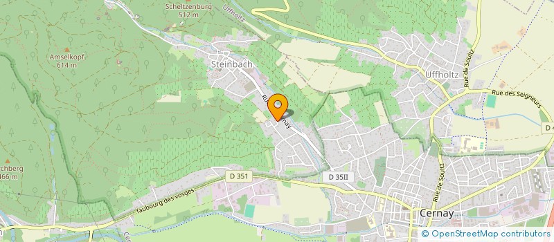 localisation de l'entreprise TOUSSAINT OLIMO  STEINBACH