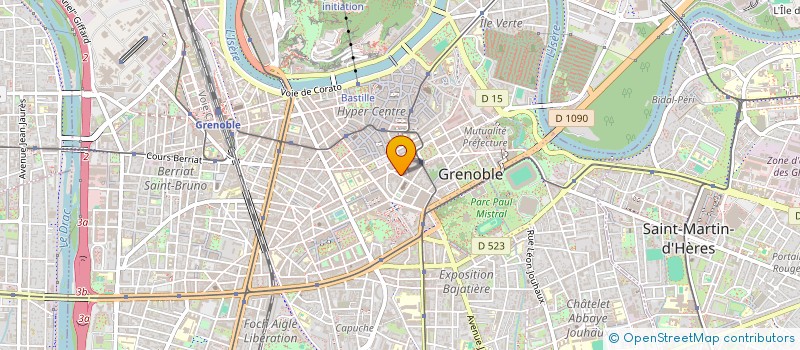 localisation de l'entreprise TOUSSAINT SHAINDER à GRENOBLE