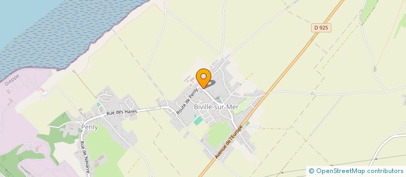 localisation de l'entreprise TOUSSAINT WESLEY  PETIT-CAUX