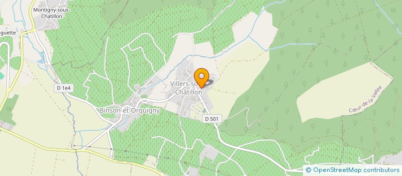 localisation de l'entreprise TOUSTO  COEUR-DE-LA-VALLEE