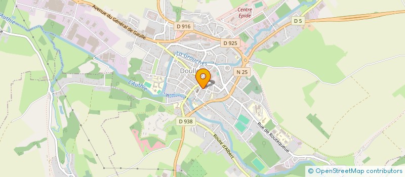 localisation de l'entreprise TOUSUCR'  DOULLENS