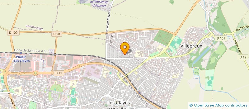 localisation de l'entreprise TOUSVOSCARNETS.NET à LES CLAYES-SOUS-BOIS