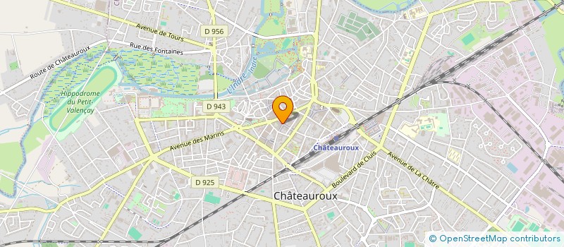 localisation de l'entreprise TOUT 1 FROMAGE à CHATEAUROUX