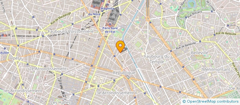 localisation de l'entreprise TOUT à PARIS