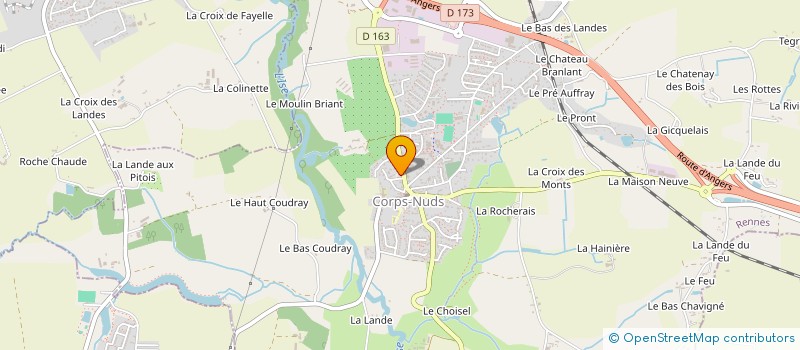 localisation de l'entreprise TOUT A CORPS-NUDS  CORPS-NUDS