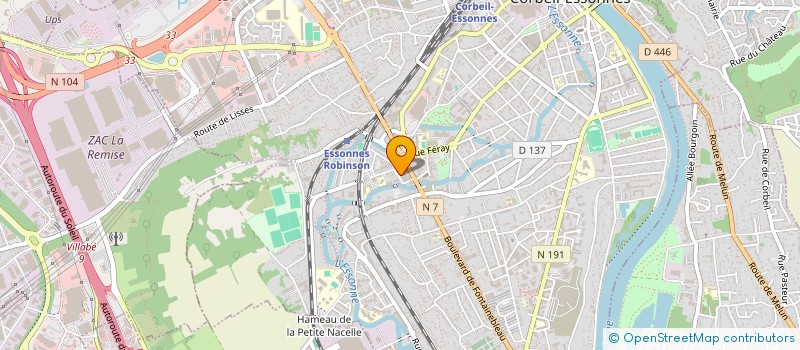 localisation de l'entreprise TOUT A NEUF BAT à CORBEIL-ESSONNES