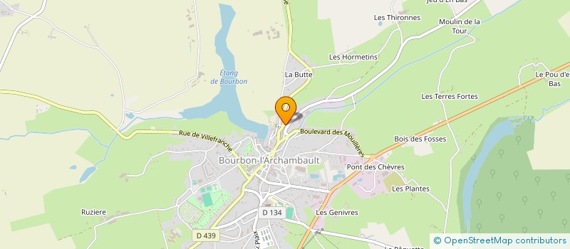 localisation de l'entreprise TOUT ABSTRAIT  BOURBON-L'ARCHAMBAULT