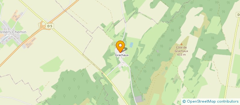 localisation de l'entreprise TOUT ACCESSIBLE  OISELAY-ET-GRACHAUX