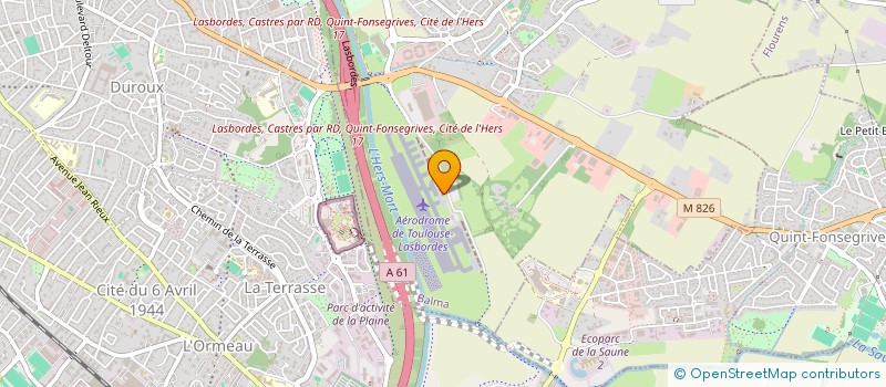 localisation de l'entreprise TOUT.AERO à BALMA