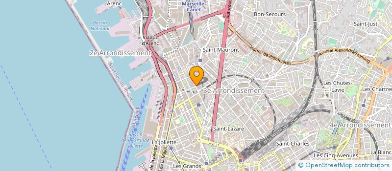 localisation de l'entreprise TOUT ART Z'IMUT à MARSEILLE