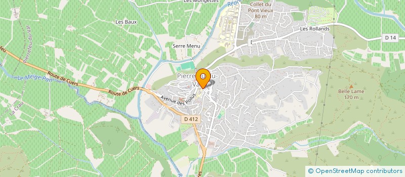 localisation de l'entreprise TOUT AVEC PRESQUE RIEN  PIERREFEU-DU-VAR