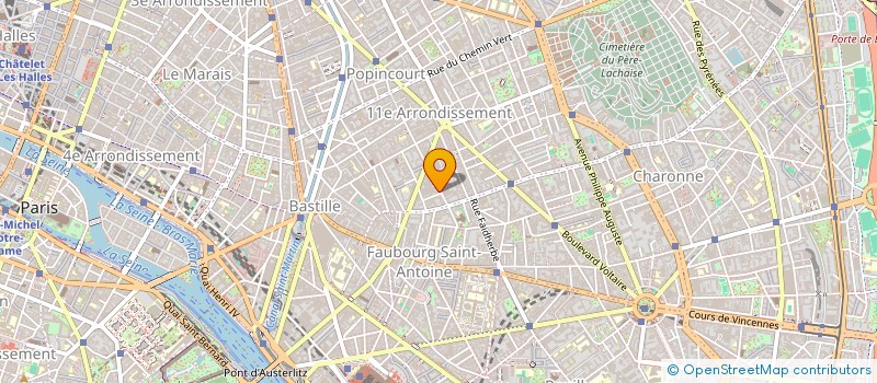 localisation de l'entreprise TOUT BAIGNE PRODUCTION  PARIS