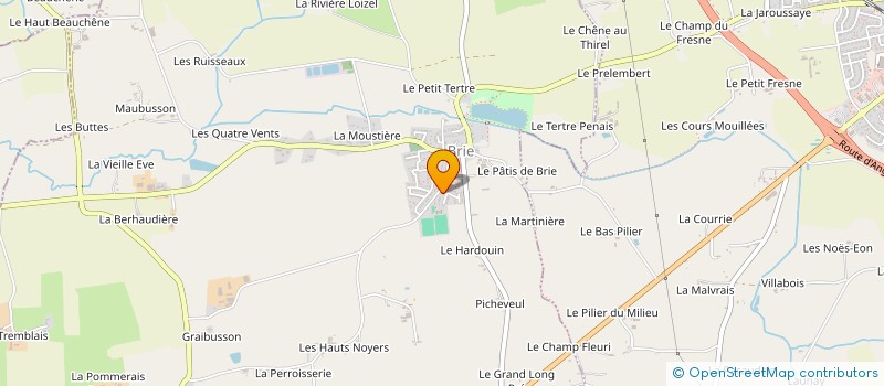 localisation de l'entreprise TOUT BRIE BOUGE  BRIE