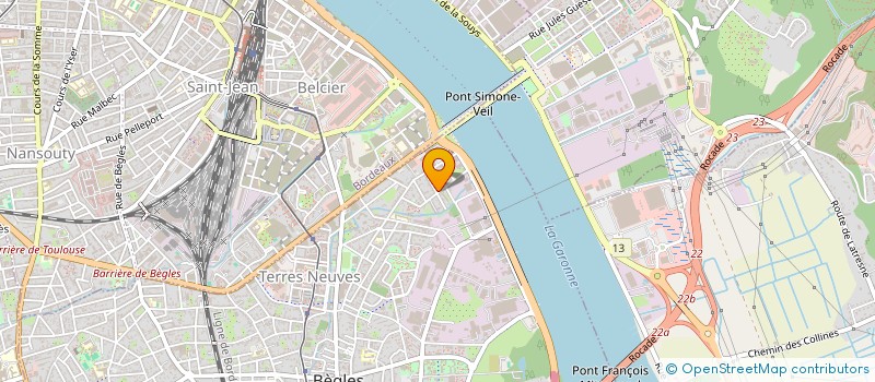 localisation de l'entreprise TOUT CA POUR CA  BEGLES