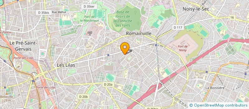 localisation de l'entreprise TOUT CAR TOUT NET à ROMAINVILLE