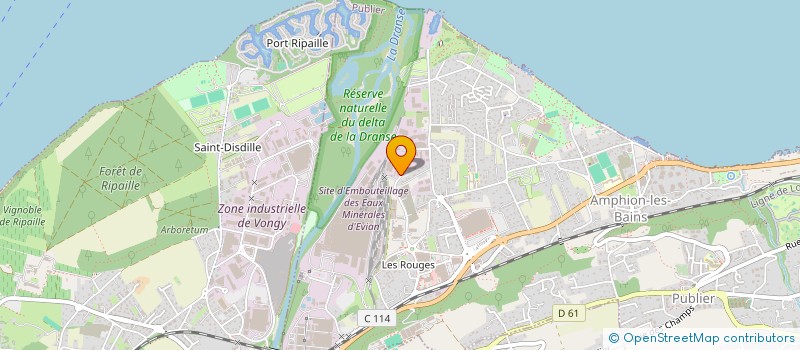 localisation de l'entreprise TOUT CE QUI ROULE PRODUCTION  PUBLIER