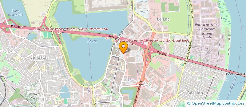 localisation de l'entreprise TOUT CEREBROLESE ASSISTANCE à BORDEAUX
