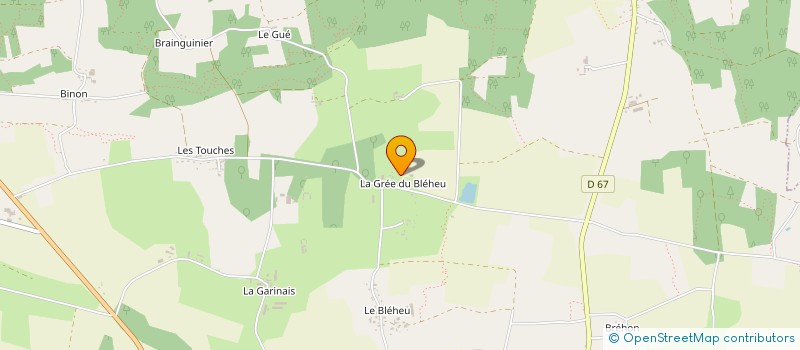 localisation de l'entreprise TOUT CHAT TOUT  BAINS-SUR-OUST