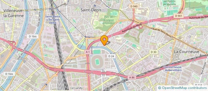 localisation de l'entreprise TOUT CHEZ SOI à SAINT-DENIS