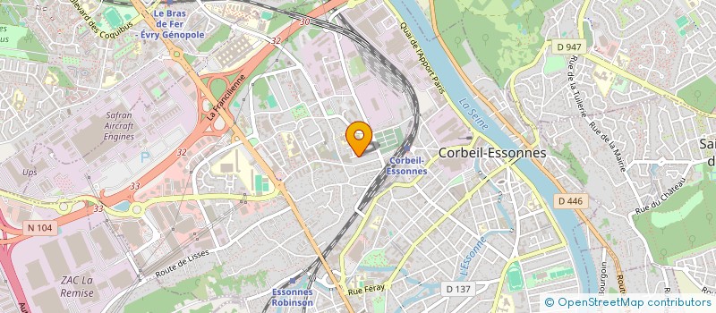 localisation de l'entreprise TOUT CLEAN  LA QUEUE-EN-BRIE