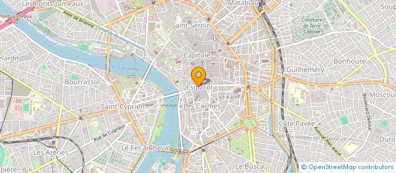 localisation de l'entreprise TOUT COM à TOULOUSE