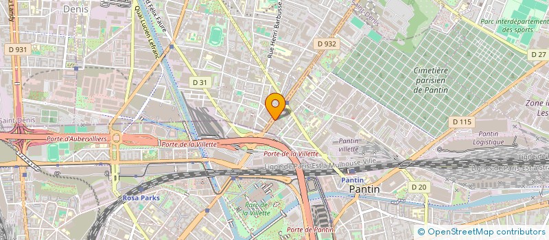 localisation de l'entreprise TOUT CONFORT PANTIN à PANTIN