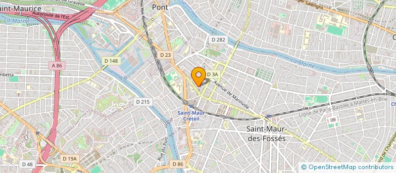 localisation de l'entreprise TOUT CORPS DE BATIMENT à SAINT-MAUR-DES-FOSSES