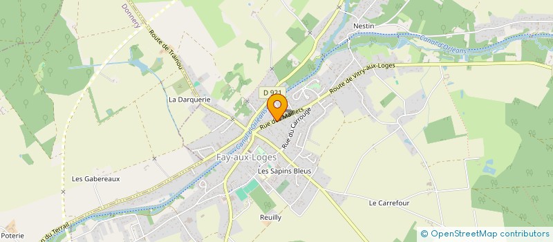localisation de l'entreprise TOUT COURT à FAY-AUX-LOGES