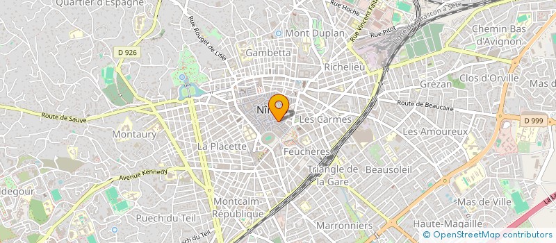 localisation de l'entreprise TOUT CUIR à NIMES