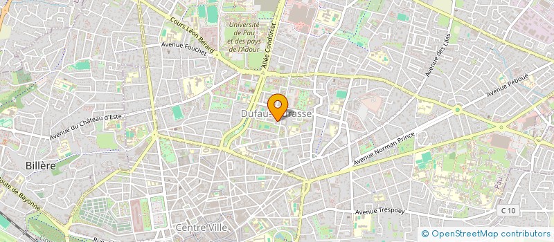 localisation de l'entreprise TOUT DE GO !  PAU