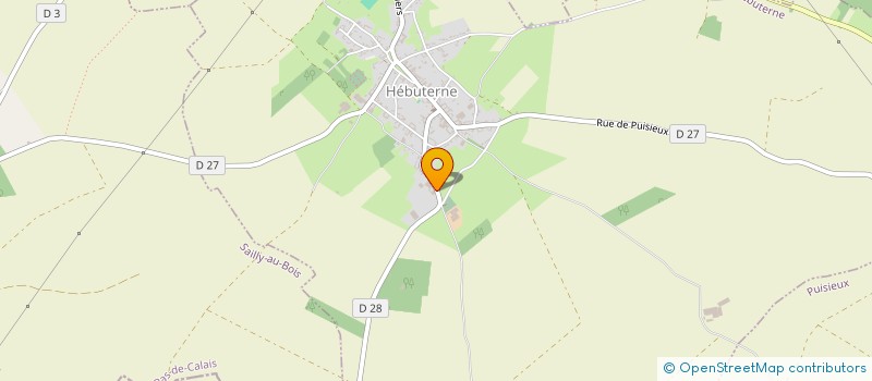 localisation de l'entreprise TOUT-EAU-CARRE  HEBUTERNE