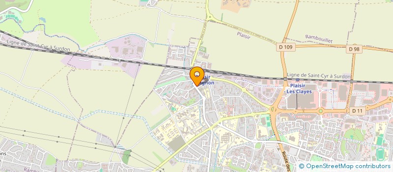 localisation de l'entreprise TOUT ECHAFAUDAGES  PLAISIR