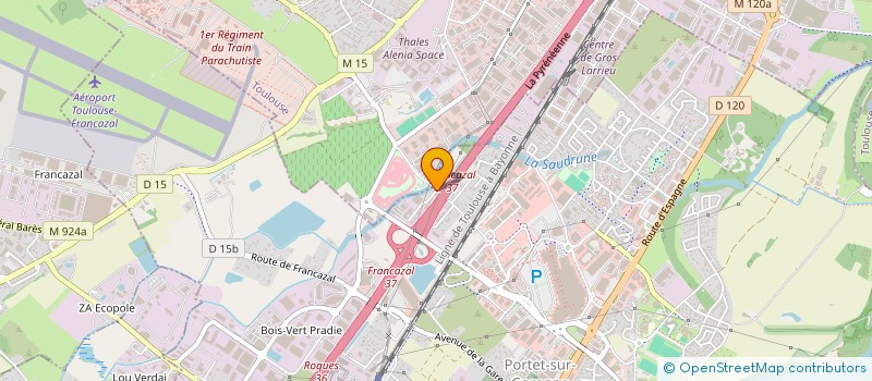 localisation de l'entreprise TOUT'ECLATCH  PORTET-SUR-GARONNE