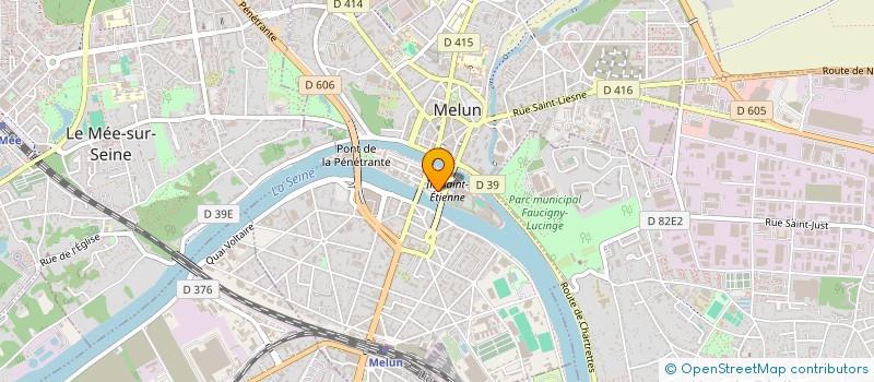 localisation de l'entreprise TOUT EN 1 à MELUN
