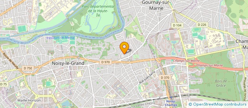 localisation de l'entreprise TOUT EN 1 MULTI BRICOLAGE  NOISY LE GRAND