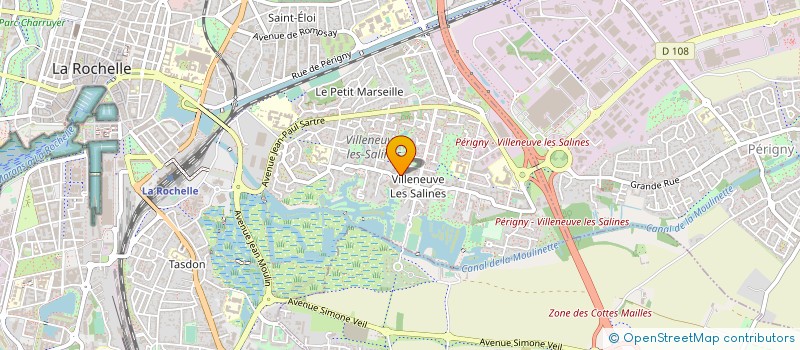 localisation de l'entreprise TOUT EN ART  LA ROCHELLE