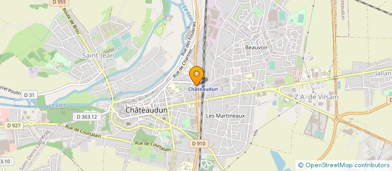 localisation de l'entreprise TOUT EN BETON à CHATEAUDUN