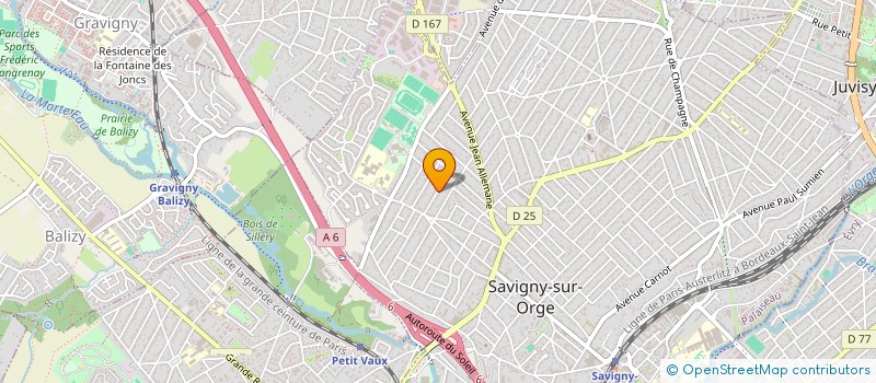 localisation de l'entreprise TOUT EN MOUVEMENT à SAVIGNY-SUR-ORGE