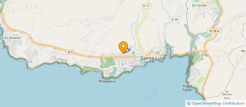 localisation de l'entreprise TOUT EN UN MULTISERVICES  FORT-DE-FRANCE