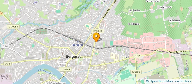 localisation de l'entreprise TOUT EN VOIX à BERGERAC