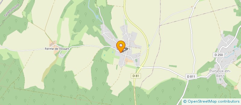 localisation de l'entreprise TOUT'ENERGIE  VIVIERES