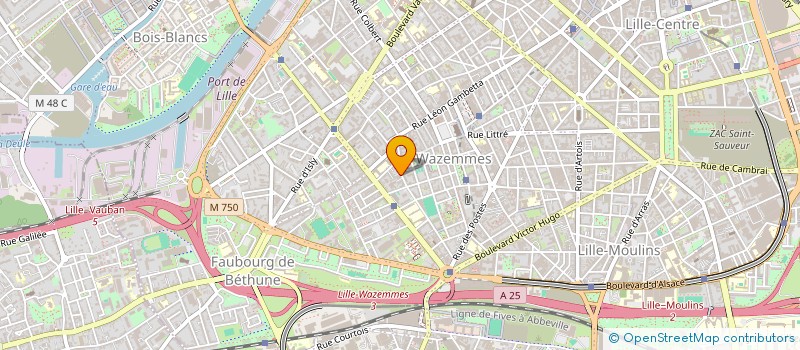 localisation de l'entreprise TOUT EST COMEDIE à LILLE