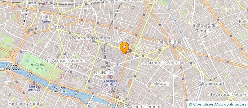 localisation de l'entreprise TOUT EST DANS LE TITRE  PARIS