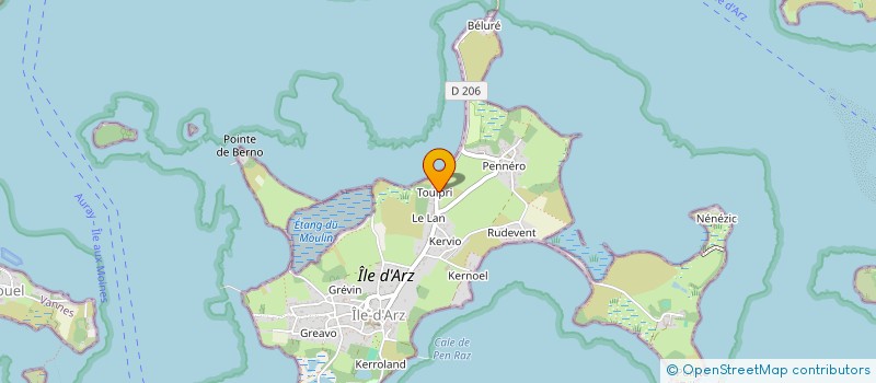 localisation de l'entreprise TOUT EST DETOUR  ILE-D ARZ