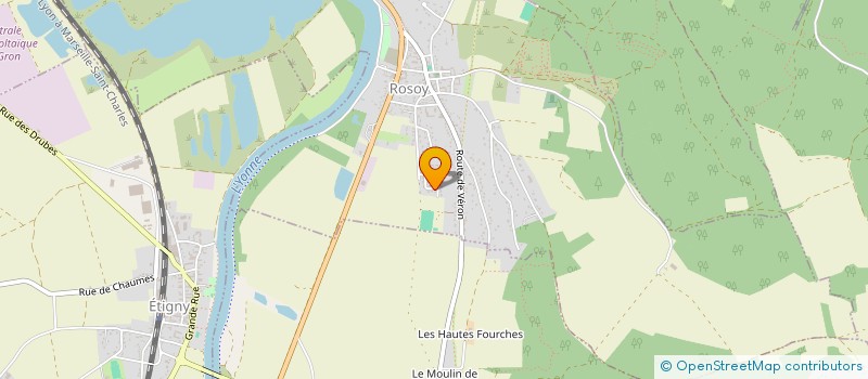 localisation de l'entreprise TOUT EST PERMIS  ROSOY