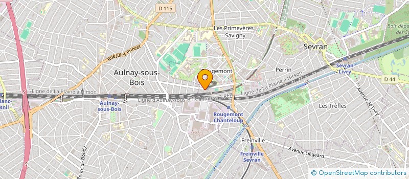 localisation de l'entreprise TOUT EST POSSIBLE  SEVRAN