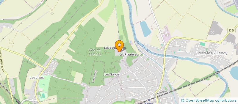 localisation de l'entreprise TOUT EST POSSIBLE GRAND PARIS  LESCHES