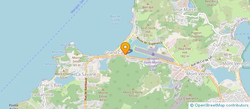 localisation de l'entreprise TOUT EST VERT  SAINT MARTIN