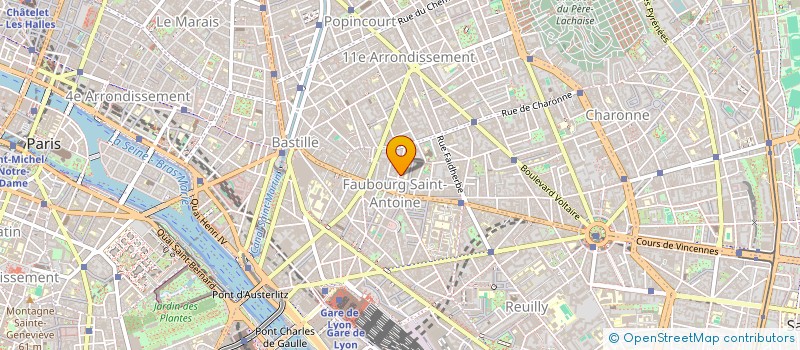 localisation de l'entreprise TOUT'EXPO à PARIS