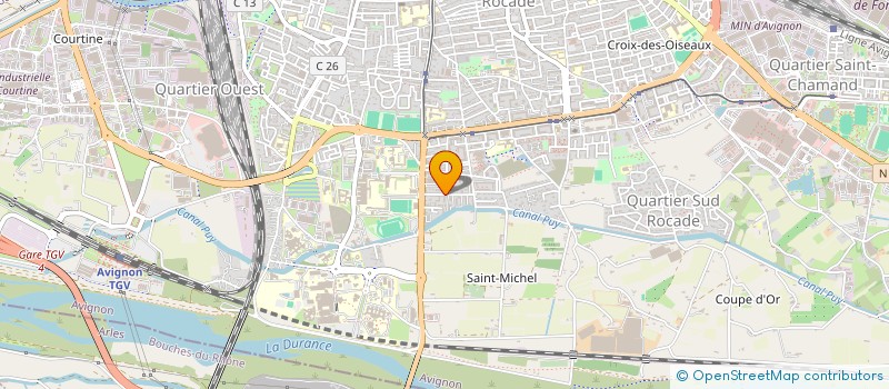 localisation de l'entreprise TOUT FAIRE 84  AVIGNON